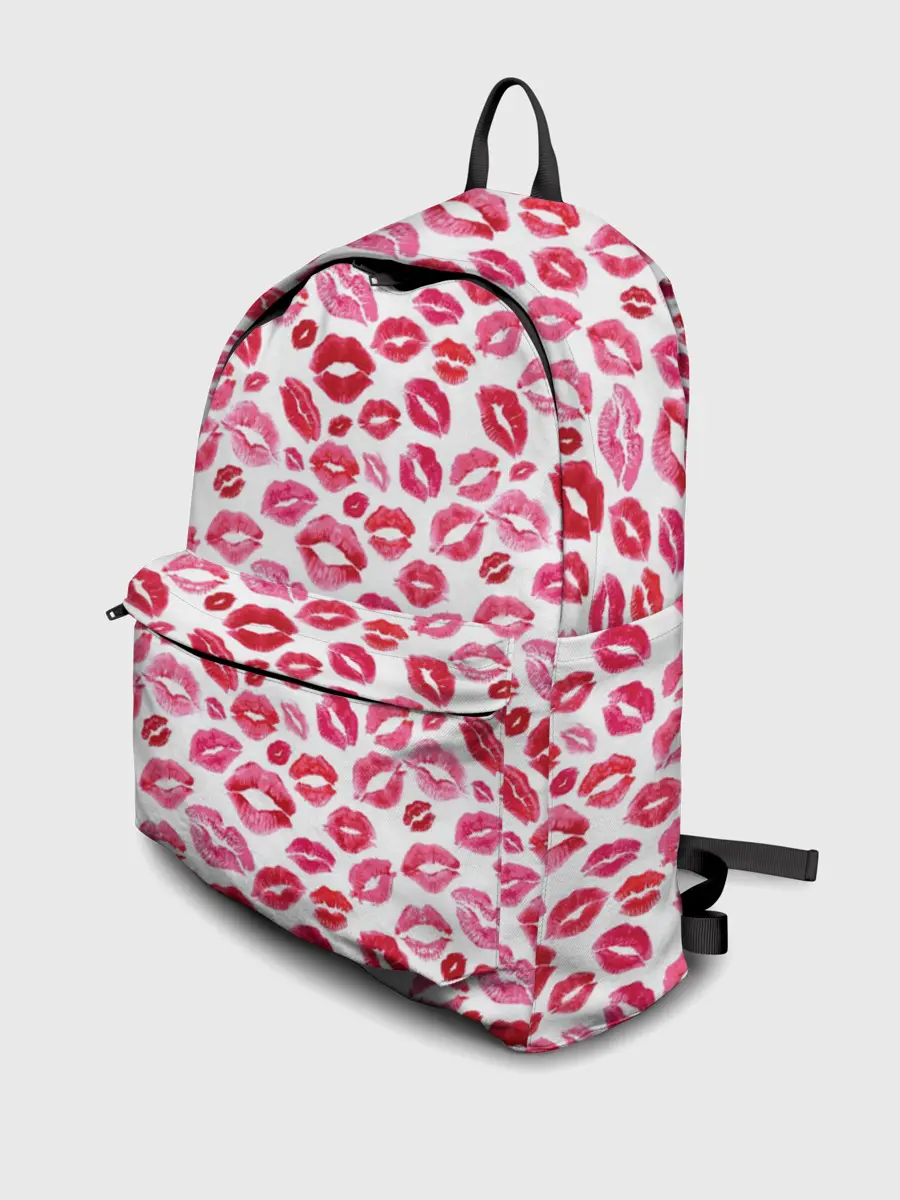 Рюкзак джинсовый / Поцелуи