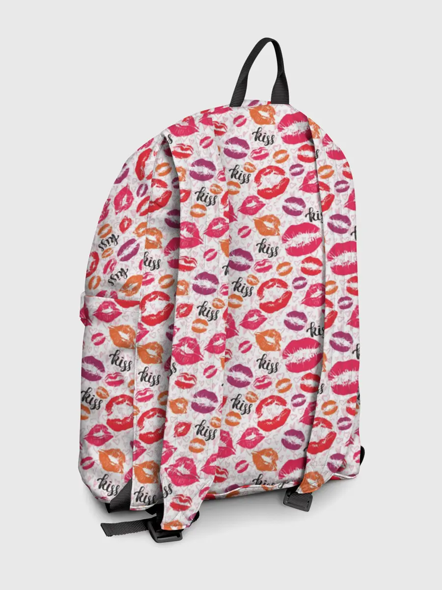 Рюкзак джинсовый / Kiss