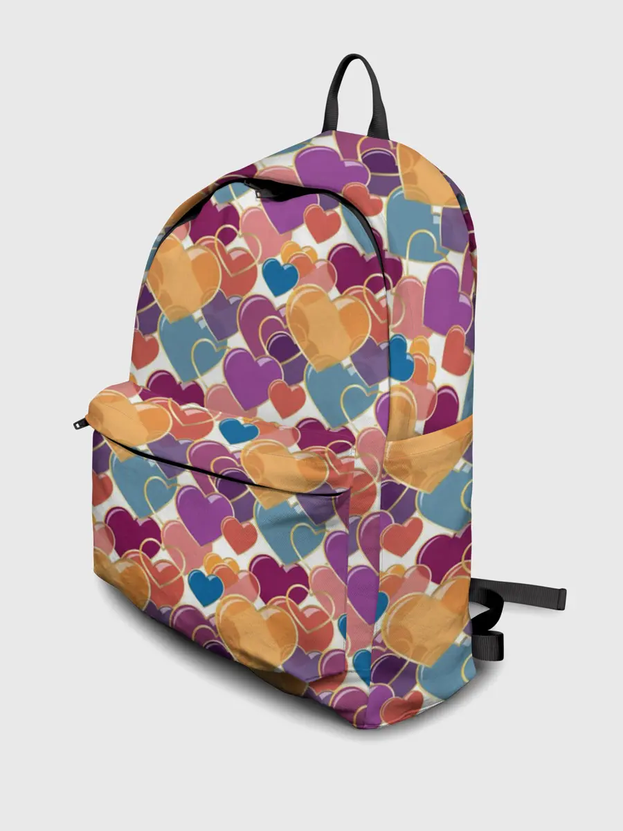 Рюкзак джинсовый / Любовь