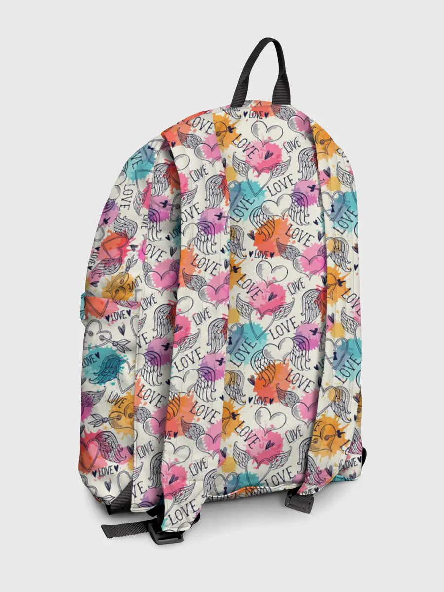 Рюкзак джинсовый / Love