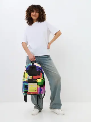 Рюкзак джинсовый / Глитч