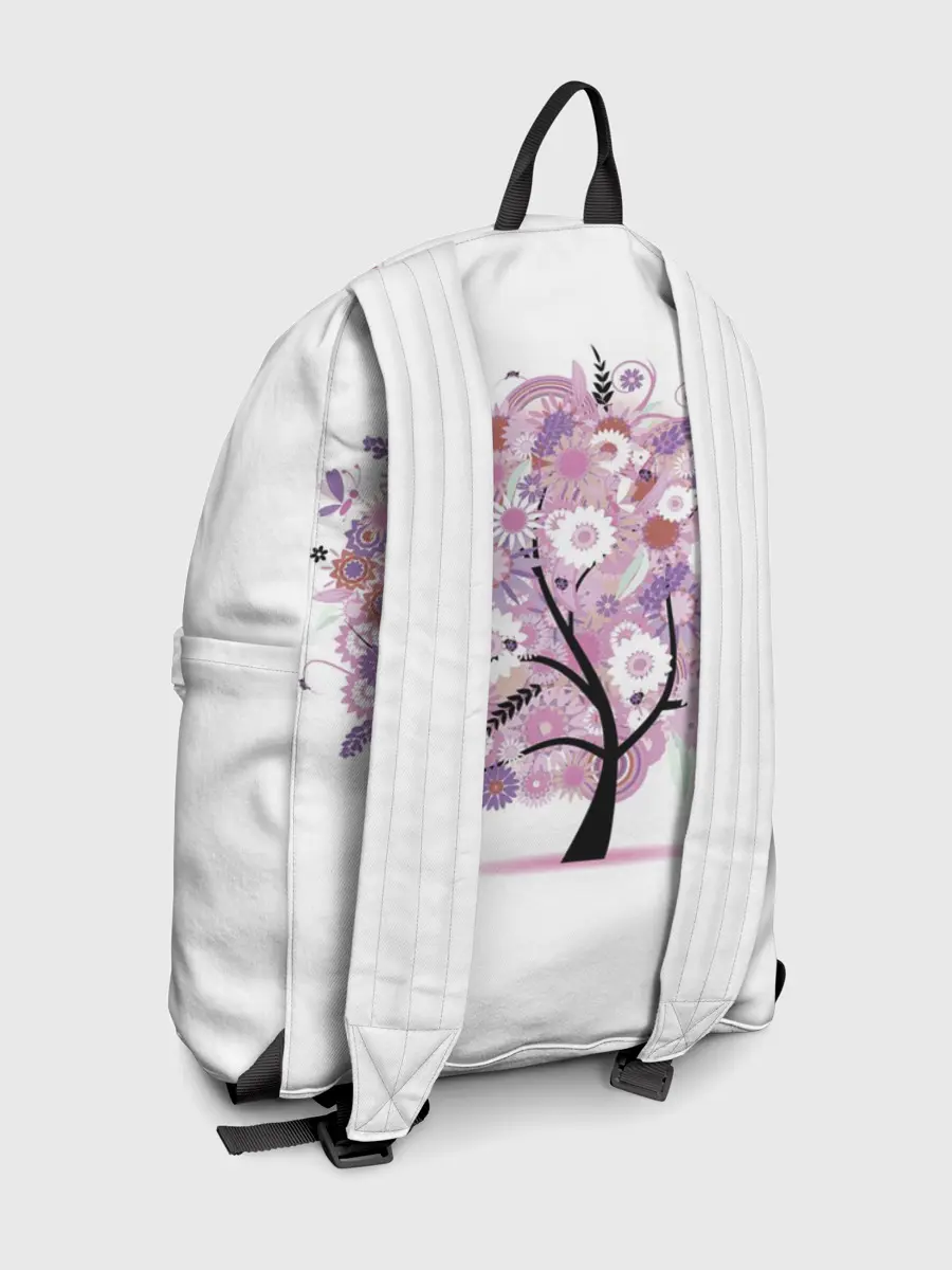 Рюкзак джинсовый / Цветочное Дерево