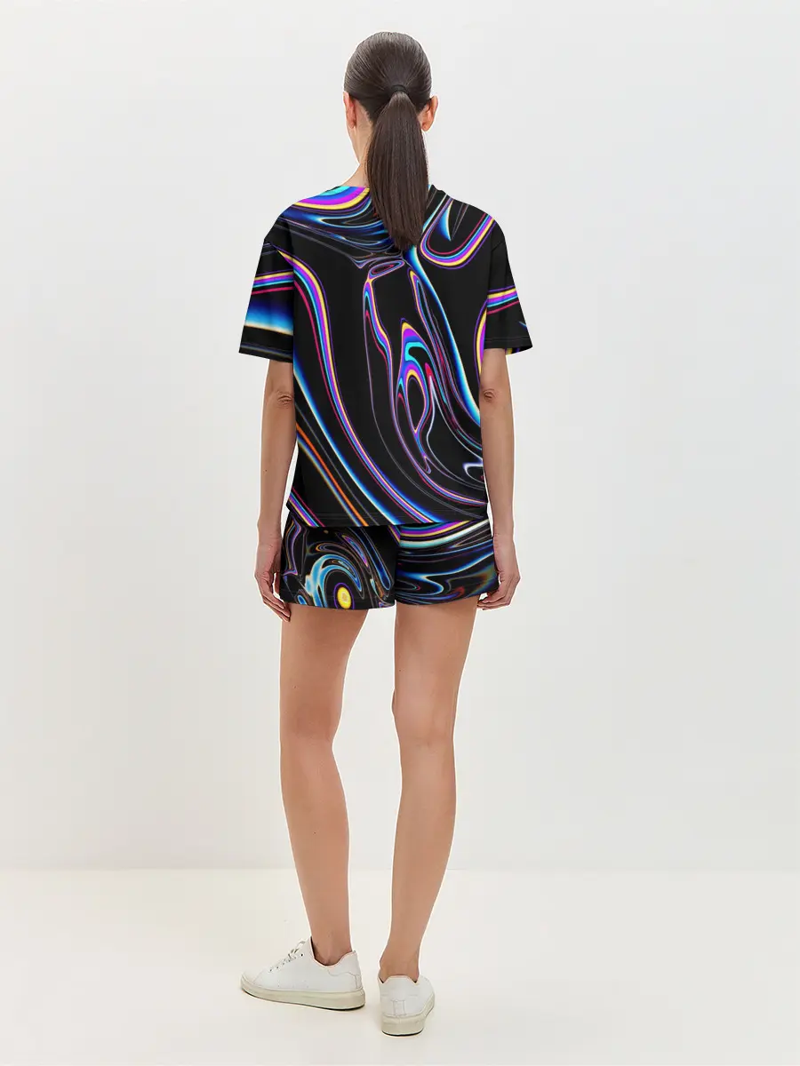 Женская пижама с шортами / Отражение