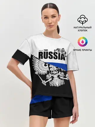 Женская пижама с шортами / Russia