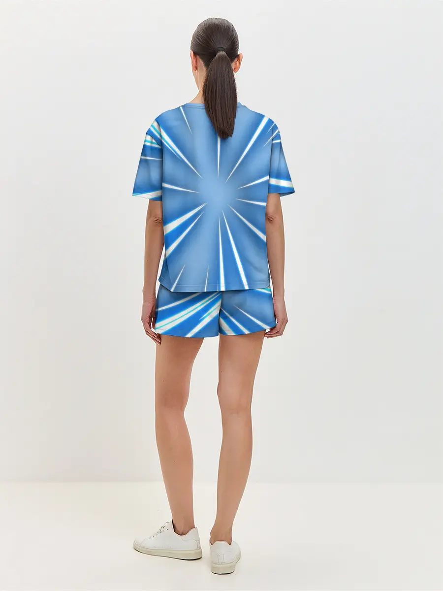 Женская пижама с шортами / Аниме.. Роза