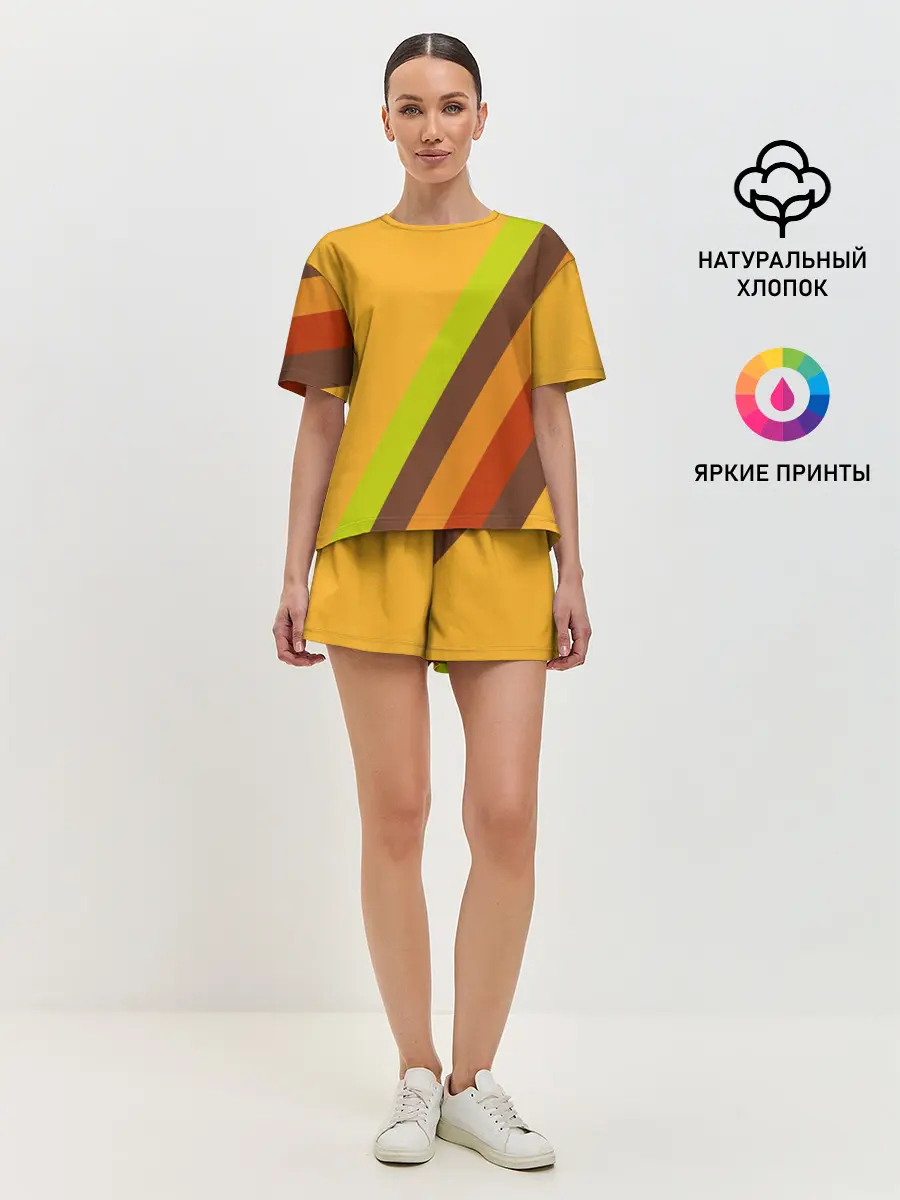 Женская пижама с шортами / Fortnite Doggo