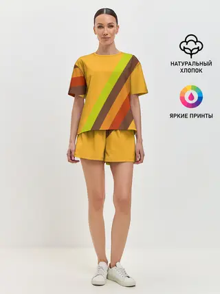 Женская пижама с шортами / Fortnite Doggo