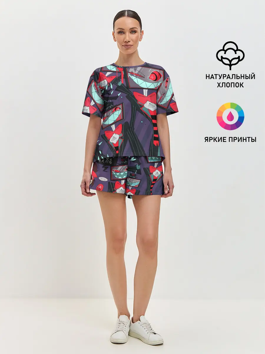 Женская пижама с шортами / ОТЕЛЬ ХАЗБИН