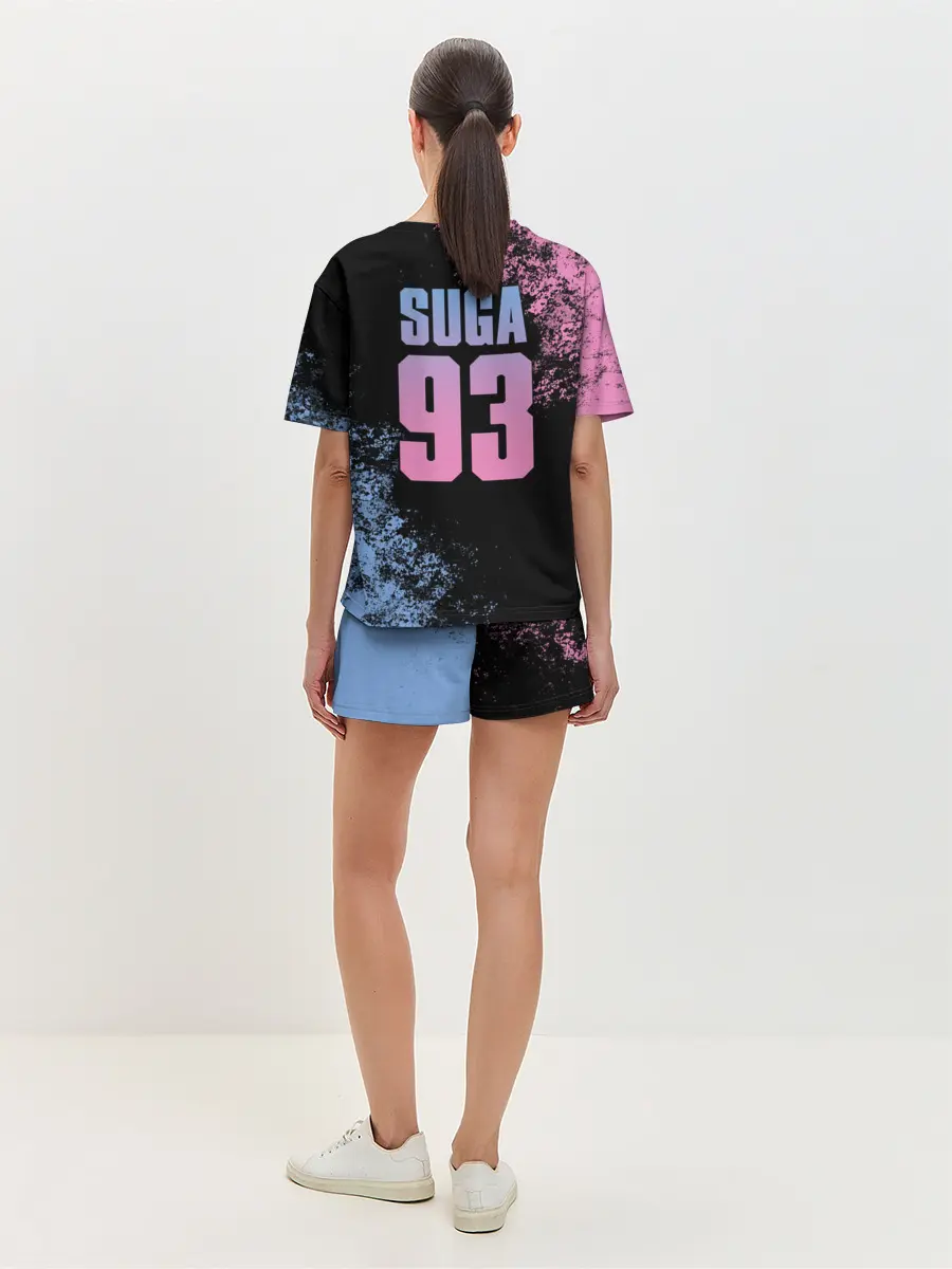 Женская пижама с шортами / BTS SUGA