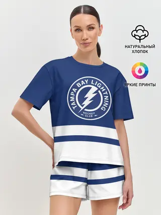 Женская пижама с шортами / Тампа-Бэй Лайтнинг