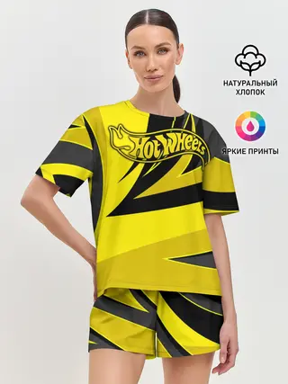 Женская пижама с шортами / Hot Wheels