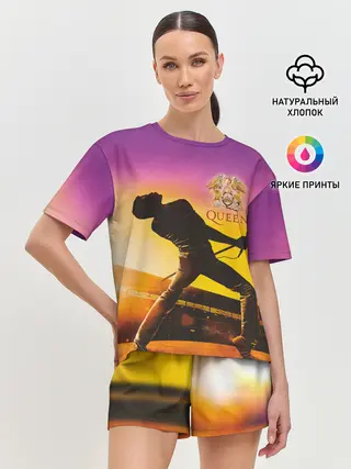 Женская пижама с шортами / Queen