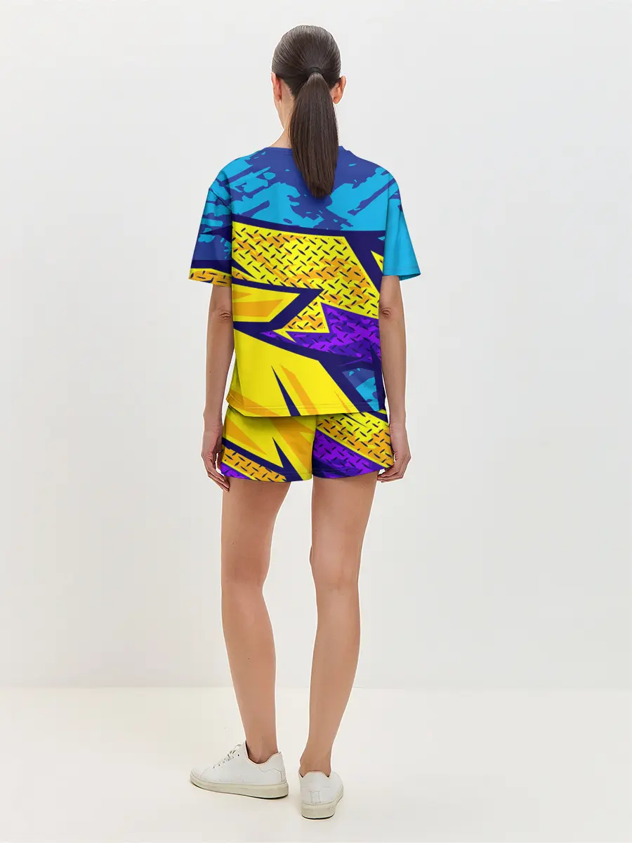 Женская пижама с шортами / Street Light