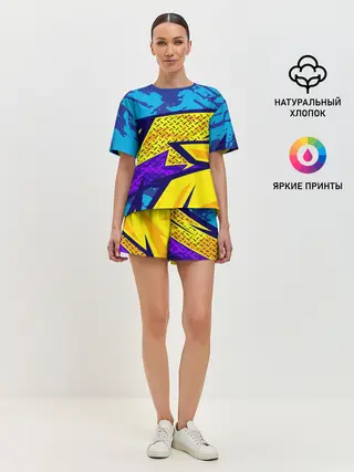 Женская пижама с шортами / Street Light