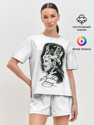 Женская пижама с шортами / Queen