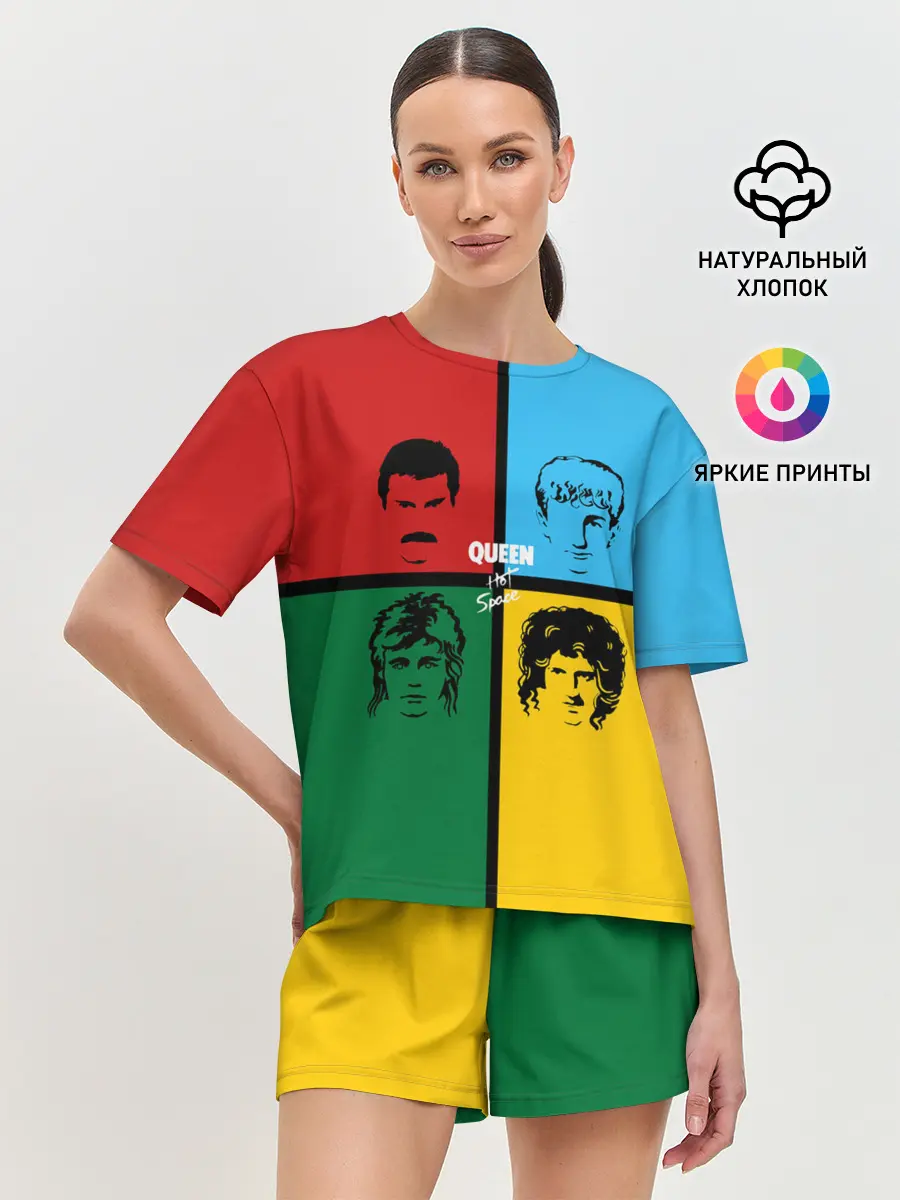 Женская пижама с шортами / Queen