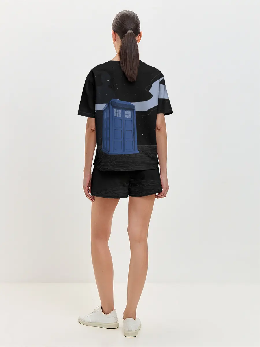Женская пижама с шортами / ТАРДИС