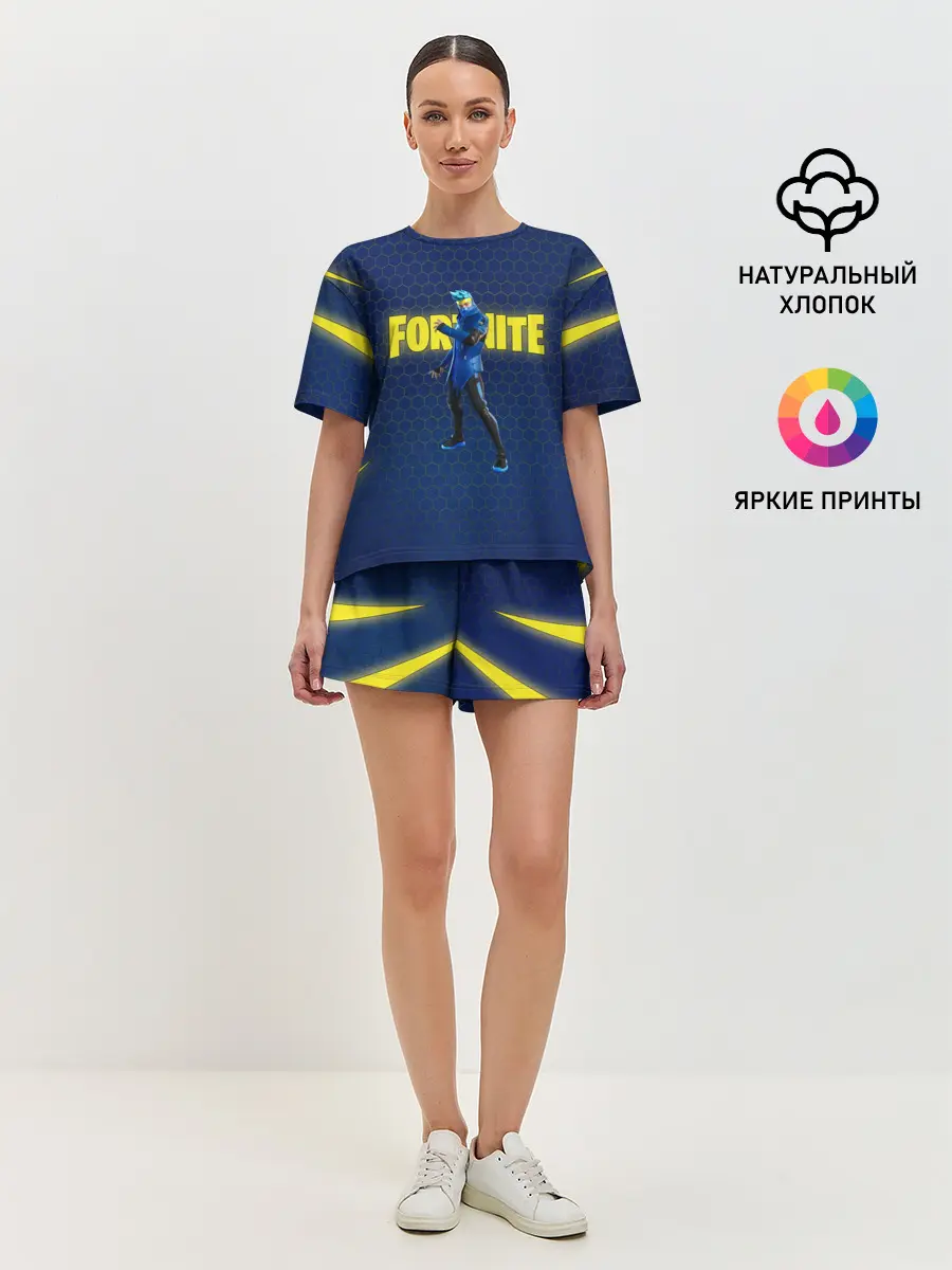 Женская пижама с шортами / FORTNITE NINJA