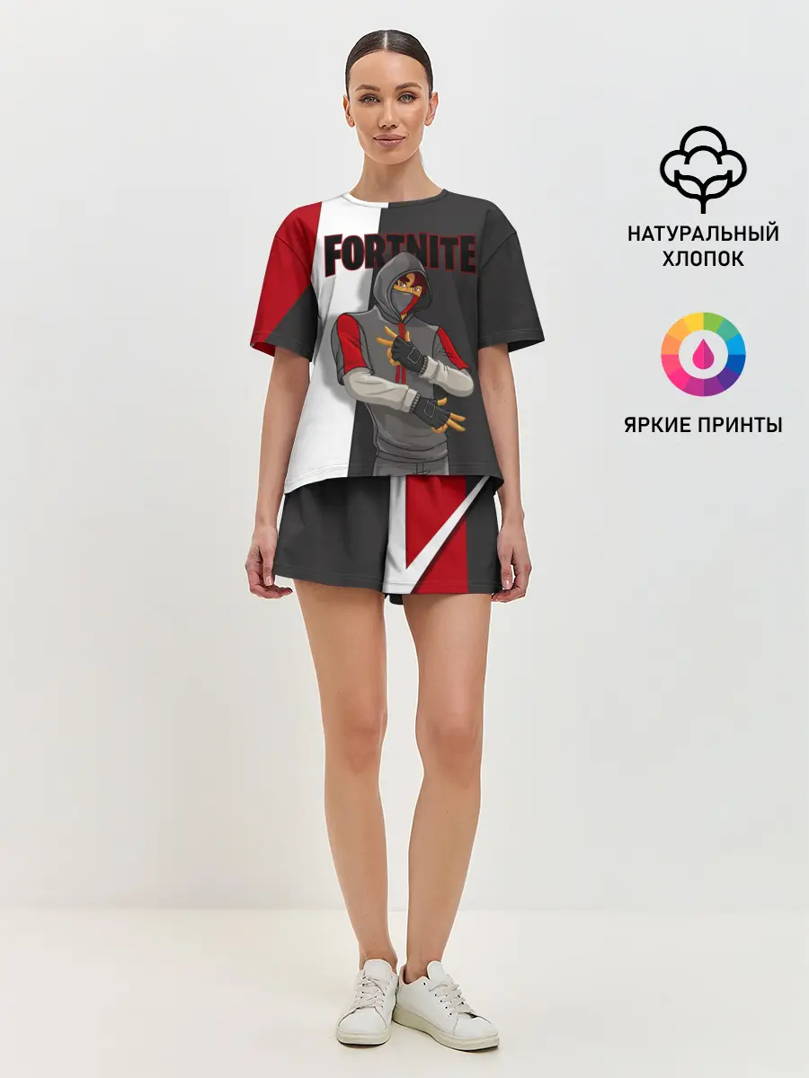 Женская пижама с шортами / IKONIK