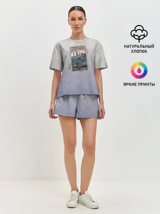 Женская пижама с шортами / Welcome to New York