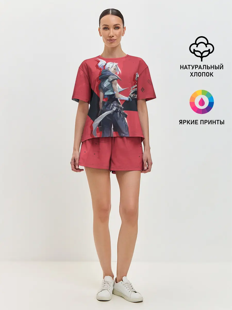 Женская пижама с шортами / Valorant - Riot