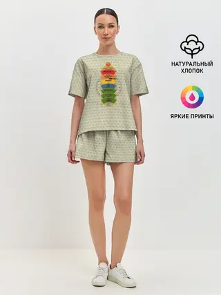 Женская пижама с шортами / Magikal Exposure