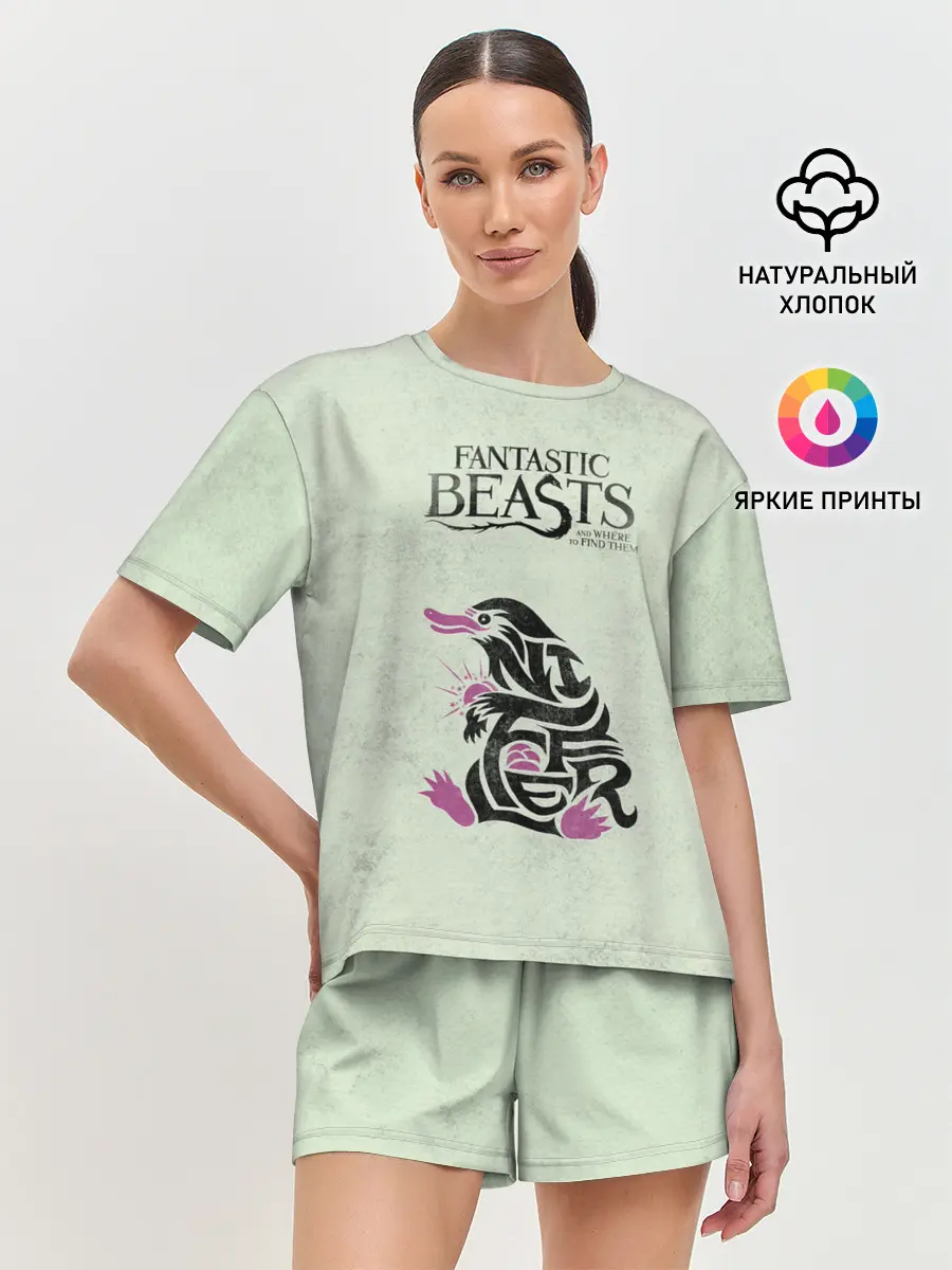 Женская пижама с шортами / NIFFLER