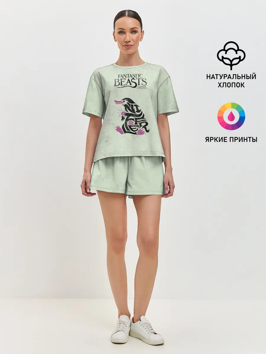 Женская пижама с шортами / NIFFLER