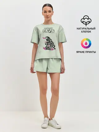 Женская пижама с шортами / NIFFLER