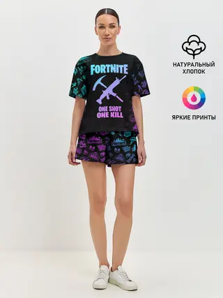 Женская пижама с шортами / FORTNITE