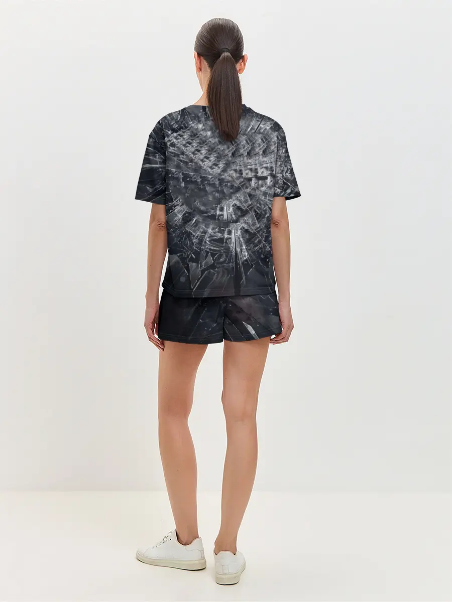 Женская пижама с шортами / ЧЕРНОЕ ЗЕРКАЛО