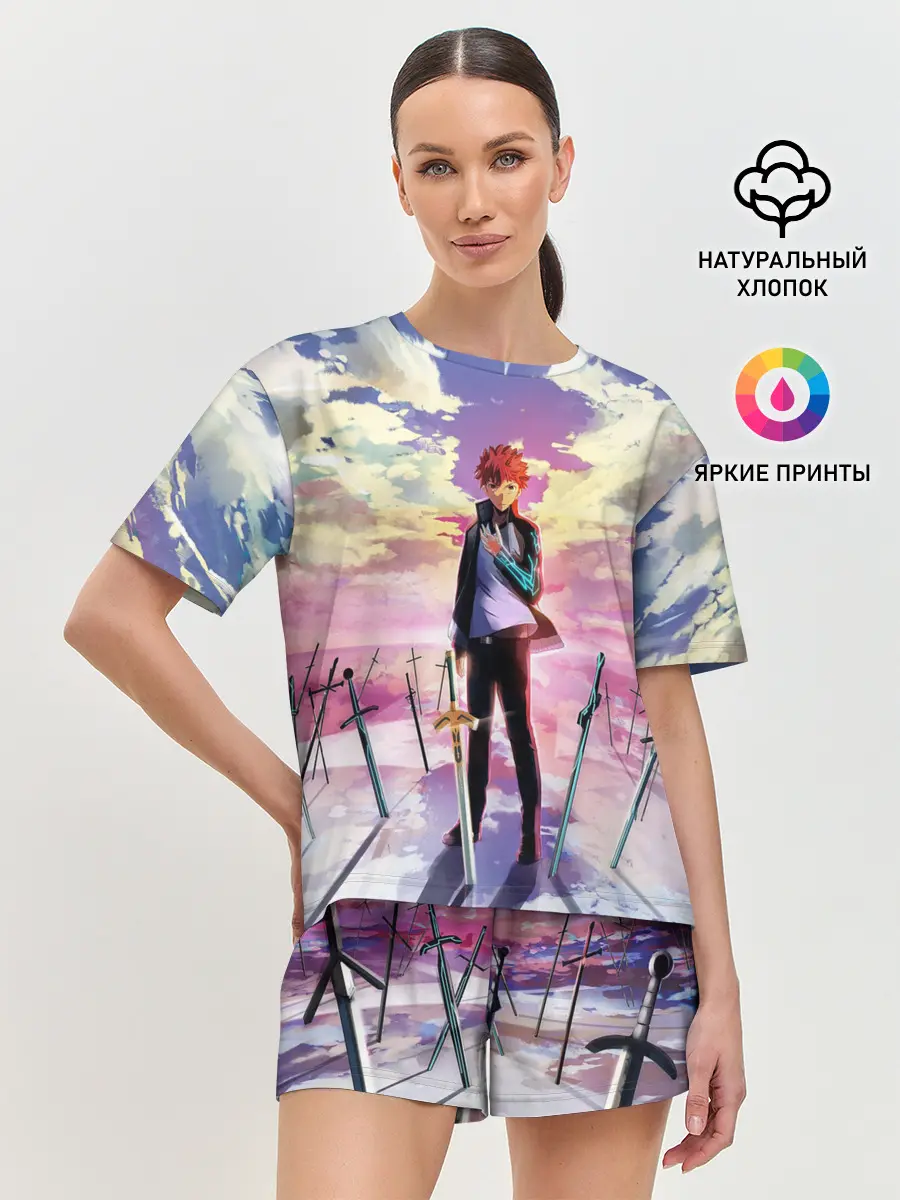 Женская пижама с шортами / Emiya Shirou