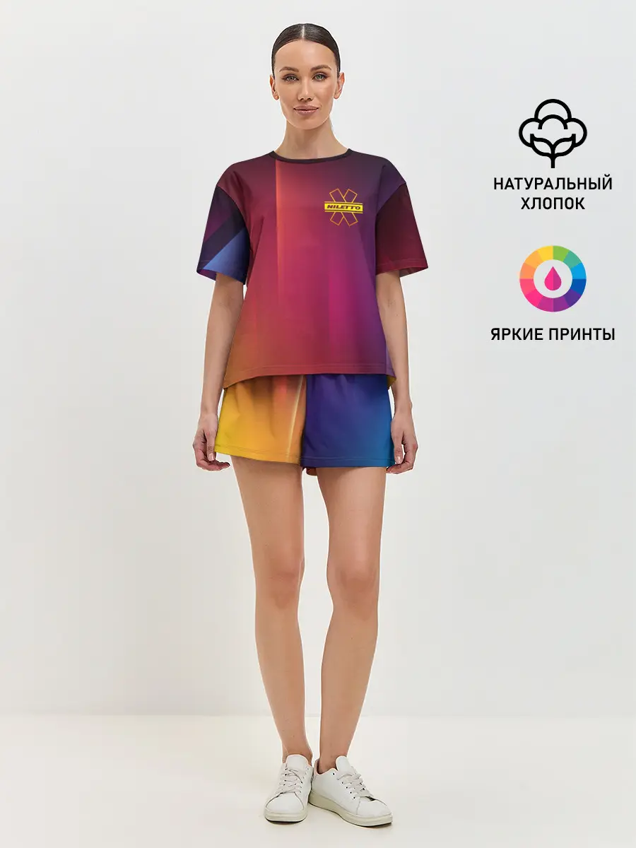 Женская пижама с шортами / NILETTO LOGO | НИЛЕТТО ЛОГО