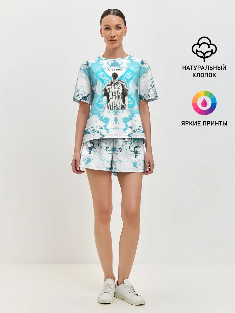 Женская пижама с шортами / NILETTO