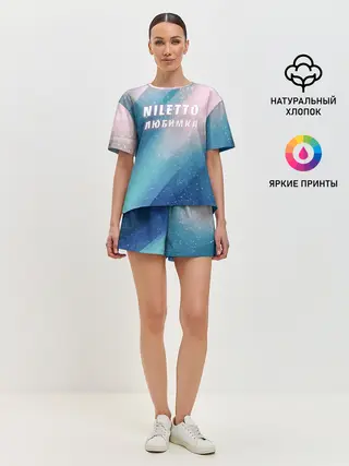 Женская пижама с шортами / NILETTO | НИЛЕТТО