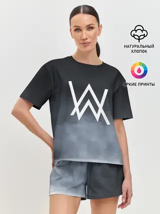 Женская пижама с шортами / Alan Walker