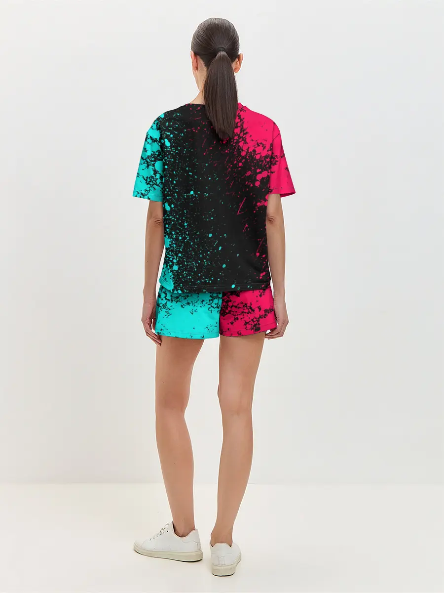 Женская пижама с шортами / BTS