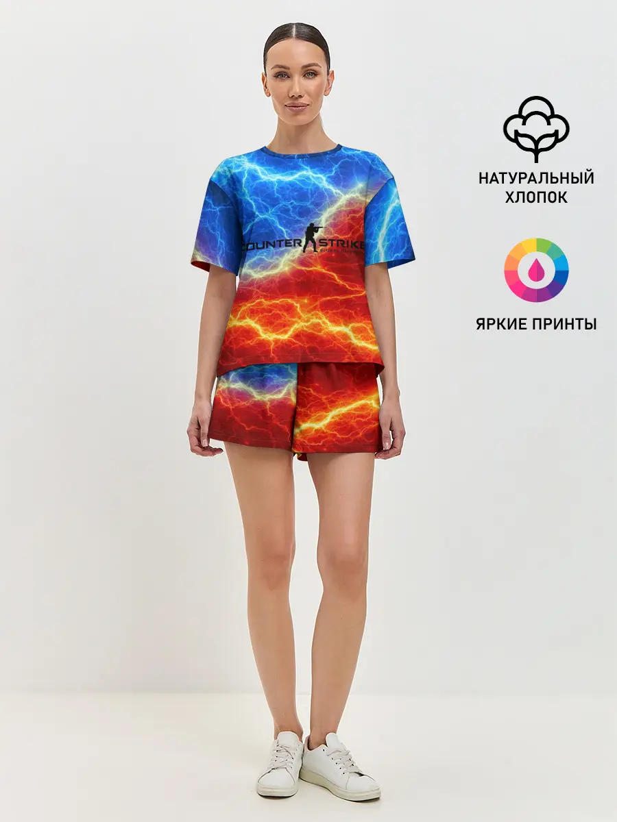 Женская пижама с шортами / CSGO