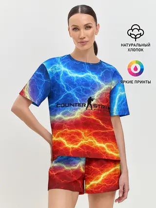 Женская пижама с шортами / CSGO