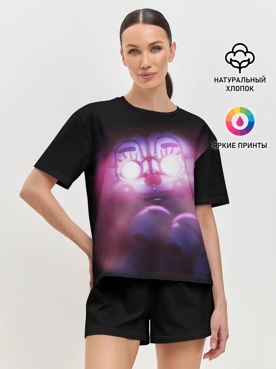 Женская пижама с шортами / Five Nights At Freddys