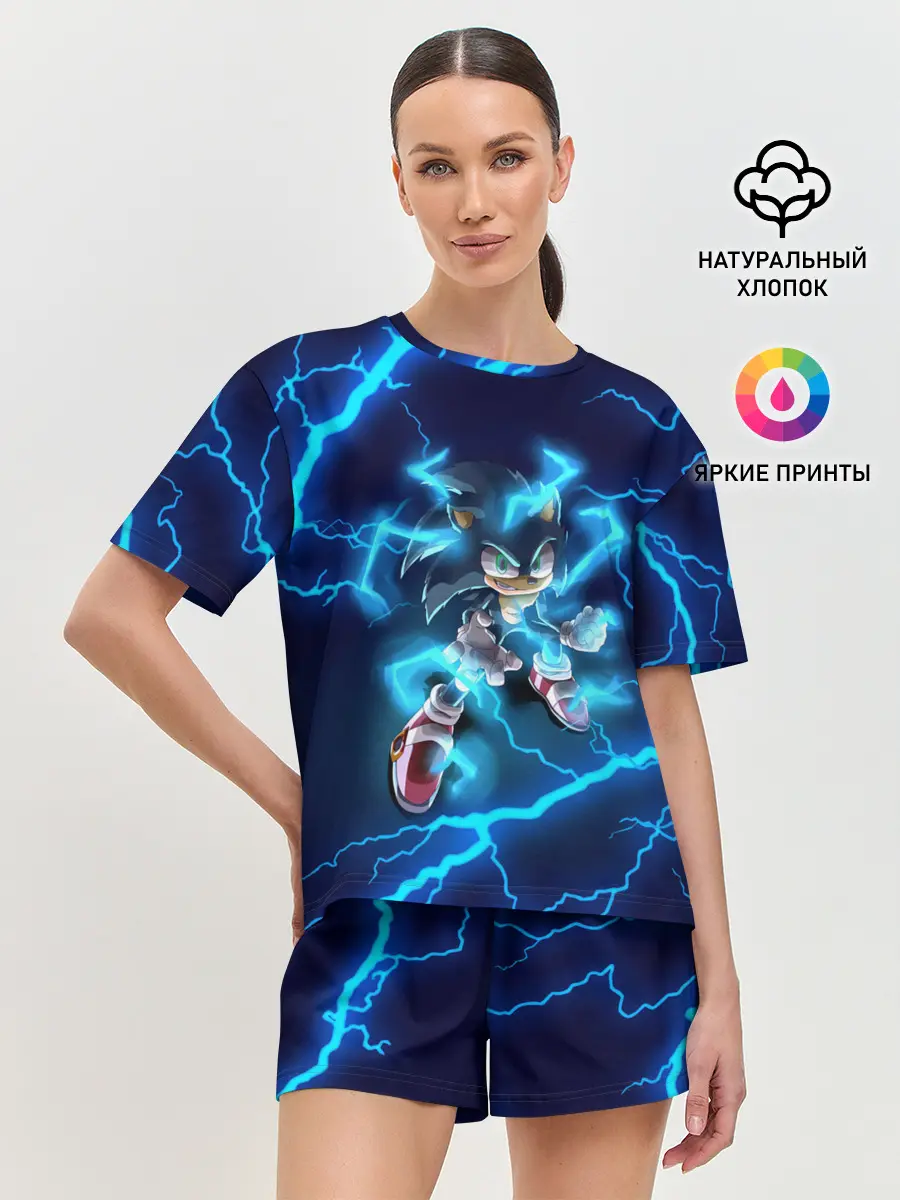 Женская пижама с шортами / SONIC | СОНИК