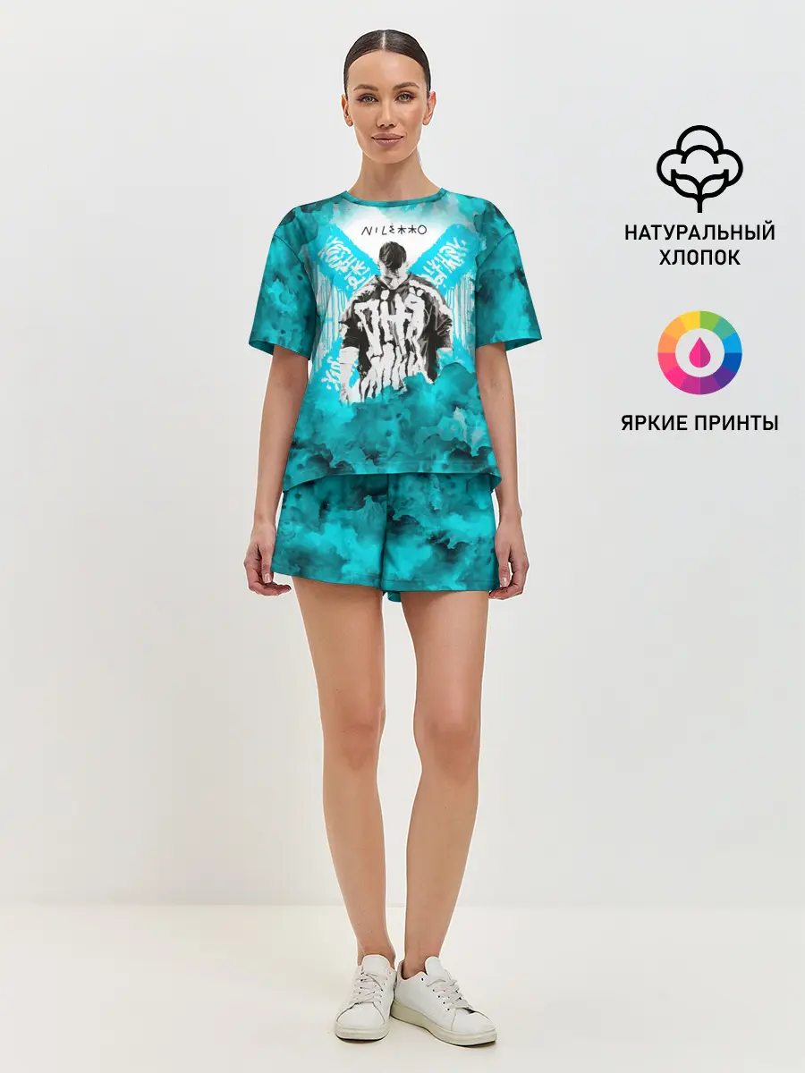 Женская пижама с шортами / NILETTO