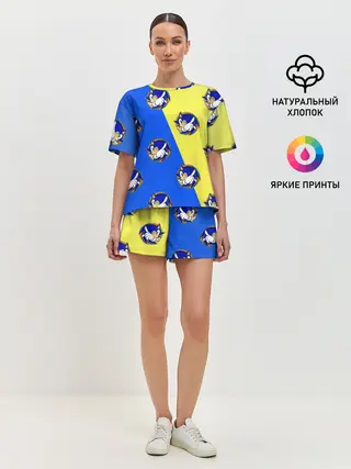 Женская пижама с шортами / Sonic - Соник