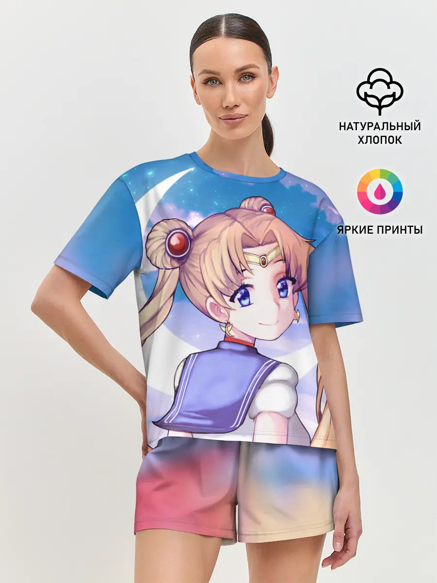 Женская пижама с шортами / SAILOR MOON