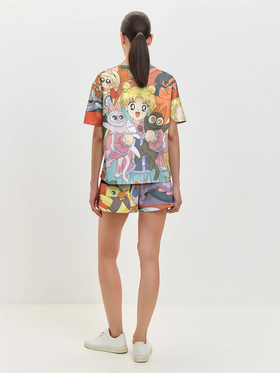 Женская пижама с шортами / СЕЙЛОР МУН