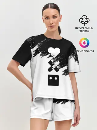 Женская пижама с шортами / LOVE DEATH ROBOTS | LDR
