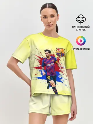 Женская пижама с шортами / Месси