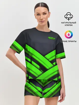 Женская пижама с шортами / Need for Speed