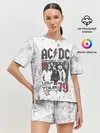 Женская пижама с шортами / AC/DC