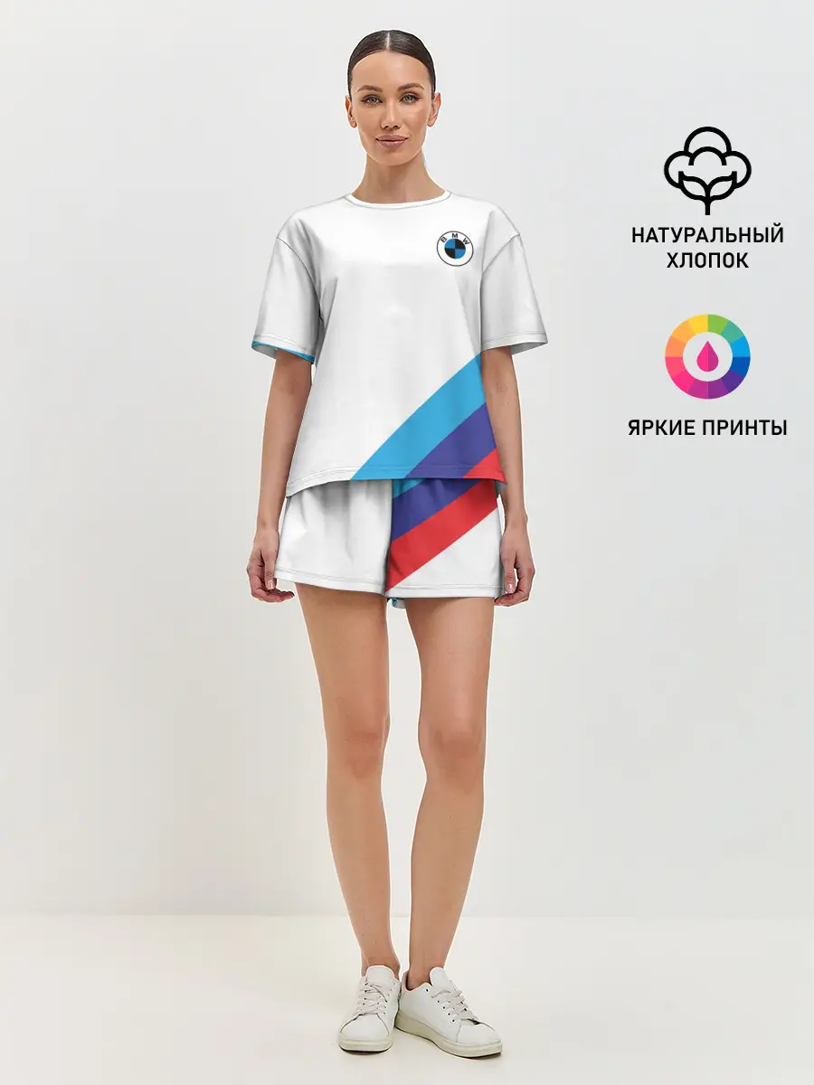 Женская пижама с шортами / BMW NEW LOGO